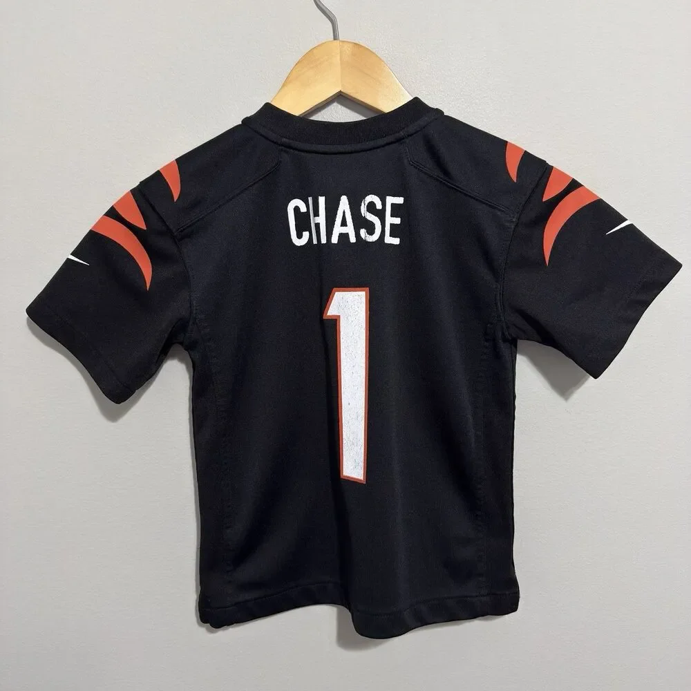 Nike Cincinnati Bengals Ja'Marr Chase NFL Football Game Jersey Youth Medium
